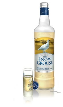 O-I realizza il nuovo look della bottiglia del whisky Snow Grouse