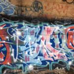 San Giorgio a Cremano (NA): Writing, performance artistica dei Wild Boys sui muri del ponte della Circumvesuviana