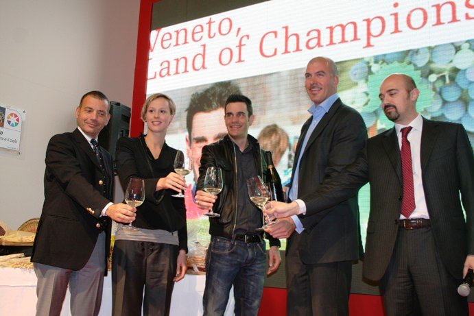 Vinitaly 2009: territorio veneto, campioni nello sport, campioni nel vino