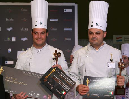 European Catering Cup: La Nazionale Italiana Cuochi conquista il terzo posto