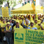 Elena Donazzan, Tutela del consumatore, è intervenuta al sit in della Coldiretti a Venezia