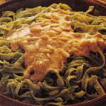 Tagliatelle verdi alle noci