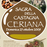 Fine settimana a Ceriana (IM) per la Festa della Castagna