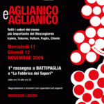 Battipaglia (SA): "Aglianico e Aglianico", rassegna dedicata al vitigno autoctono principe del Sud