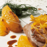 Petto d'anatra al mandarino