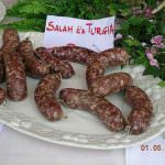 Lapide alla memoria: "ël salam ëd turgia"