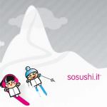 Sosushi arriva sulle piste