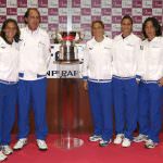 "Parmigiano-Reggiano Italian Team": le azzurre del tennis con il re dei formaggi