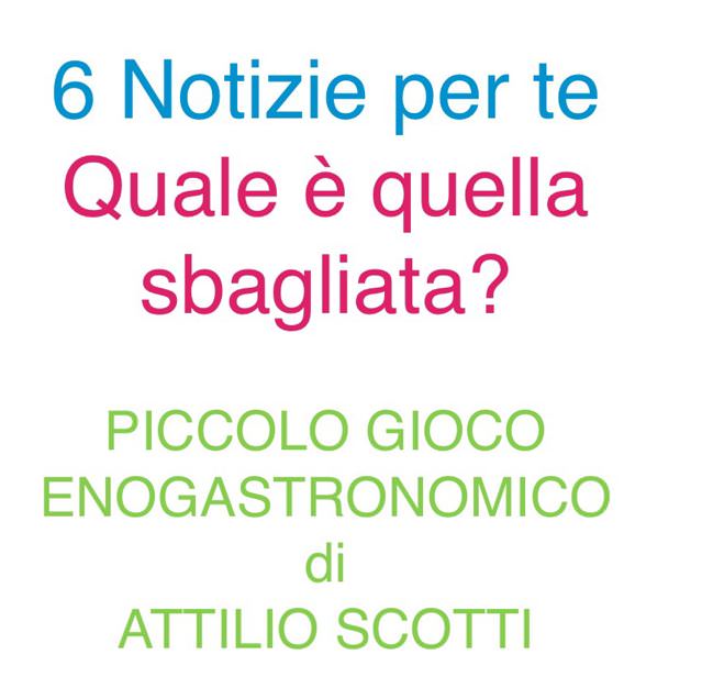 Piccolo Gioco Enogastronomico