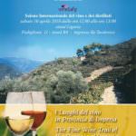 Vinitaly: La Cia di Imperia presenta 'I luoghi del vino in provincia di Imperia'