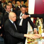 Vinitaly: Il Presidente Napolitano visita lo stand della Sicilia