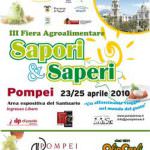 "Sapori & Saperi": A Pompei le bontà del territorio campano, tra storia e fede