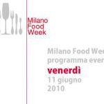 Milano Food Week: eventi in programma sabato 12 giugno