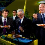 Made in Italy: abbuffata superpomodoro per Tremonti e Sacconi