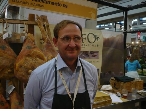 Aziende e imprenditori reggiani al Salone del Gusto di Torino: Giorgio Bonacini, azienda agricola Il Grifo