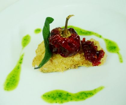 Da Mosca, Gigi Ferraro vi propone una ricetta insolita: Croccante di baccalà