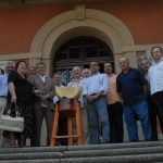 Un marchio cullerà ogni punta di Parmigiano Reggiano che nasce a Bibbiano (RE)