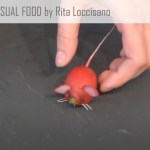 Visual Food, Rita Loccisano: come fare un topolino di rapanello (video ricetta)