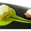 The International six-day Gelato event: Il piatto dello Chef Colucci del ristorante dell’Hotel Danieli di Venezia