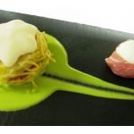 The International six-day Gelato event: Il piatto dello Chef Colucci del ristorante dell'Hotel Danieli di Venezia