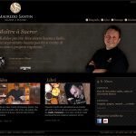 Nuovo sito ufficiale per Maurizio Santin, il "Maitre à Sucrer"