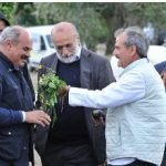 Carlin Petrini ad Orsara di Puglia con Oscar Farinetti da Peppe Zullo