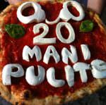 Tangentopoli, vent'anni dopo: a Napoli arriva la pizza Mani Pulite