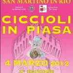 San Martino in Rio (RE): i ciccioli in piazza e la sfida dei 100 paioli