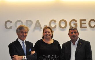 Praesidium Copa-Cogeca, riforma della PAC : Confronto tra Bruni (Cogeca), Ramos (Copa) e Gjerskov (Consiglio agricolo UE)