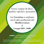 Incontro sulle qualità della cultivar Coratina rispetto alle altre produzioni del Mediterraneo