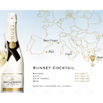 Moët Sunset Cocktail celebra il tramonto ispirandosi alle più famose summer glamorous location