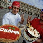 La pizza Obama per esaltare il nuovo presidente USA