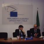 Roma: Stefàno in conferenza stampa con l'onorevole Paolo De Castro