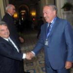 Renato Brunetta - Incontro a Roma con il presidente di Assoedilizia e di Federlombarda