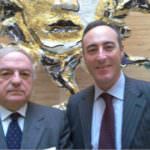 Giulio Gallera incontra il presidente di Assoedilizia Achille Colombo Clerici