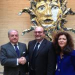 Antonio Misiani incontra Achille Colombo Clerici presidente di Assoedilizia e di Federlombarda Edilizia