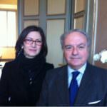 Mariastella Gelmini incontra Achille Colombo Clerici, presidente Assoedilizia e vice-presidente Confedilizia