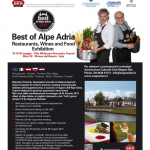 18/19/20 maggio: BEST OF ALPE ADRIA, Restaurants, Wines & Food Exibition