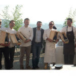 Gli chef di "Cuochi, fuochi e passioni", al Piastrino di Pennabilli
