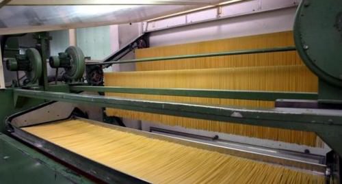 Pastificio, Macchinario per la lavorazione della pasta