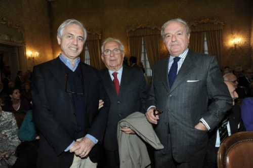 Achille Colombo Clerici con Michele Saponara e Alberto Di Luca