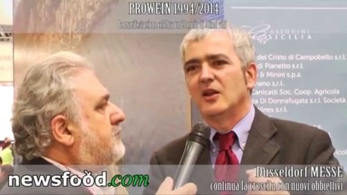Lucio Monte Direttore Generale Istituto Regionale Vini ed Oli di Sicilia a Prowein 2014