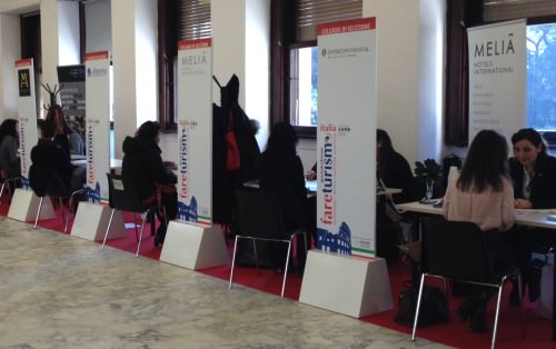 immagine salone colloqui FARE TURISMO a Roma