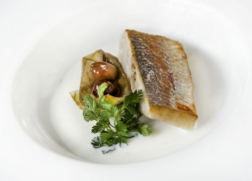 Andrea Costantini del ristorante Regio Patio dell'Hotel Regina Adelaide di Garda 