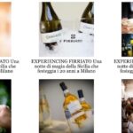 “EXPERIENCING FIRRIATO” Una notte di magia della Sicilia che festeggia i 20 anni a Milano