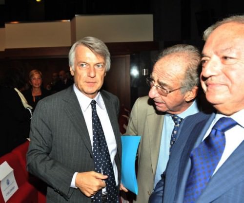 Presidente con Ferruccio de Bortoli e Livio Caputo