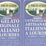 Lourdes: Il gelato artigianale italiano sostiene un libro in ricordo di Georges Fernand Dunot De Saint Maclaou