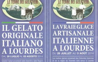Lourdes: Il gelato artigianale italiano sostiene un libro in ricordo di Georges Fernand Dunot De Saint Maclaou