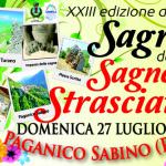 Paganico Sabino (RI): Domenica 27 luglio 23esima edizione della "Sagra delle sagne strasciate"