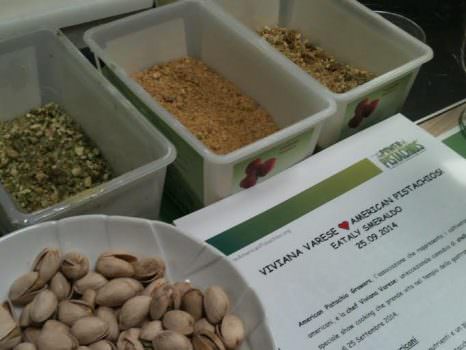 Eataly Smeraldo di Milano: Viviana Varese loves American Pistachios